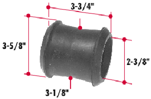 CHA22 CHALMERS TORQUE ROD BUSHING Sadler Power Train Inc