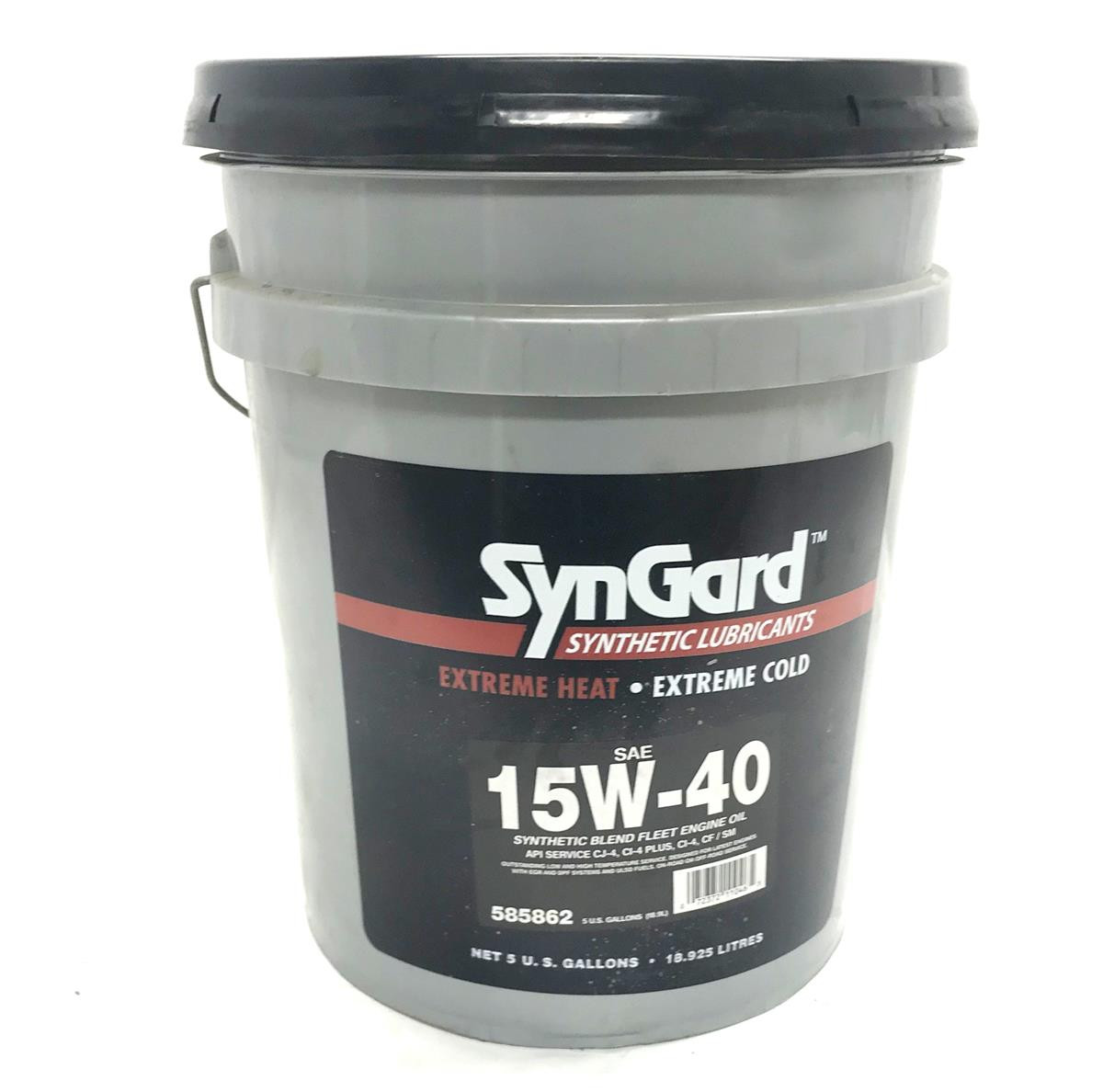 585862 15W40 CK-4 5 GALLON SYNTHETIC OIL - Sadler Power Train Inc