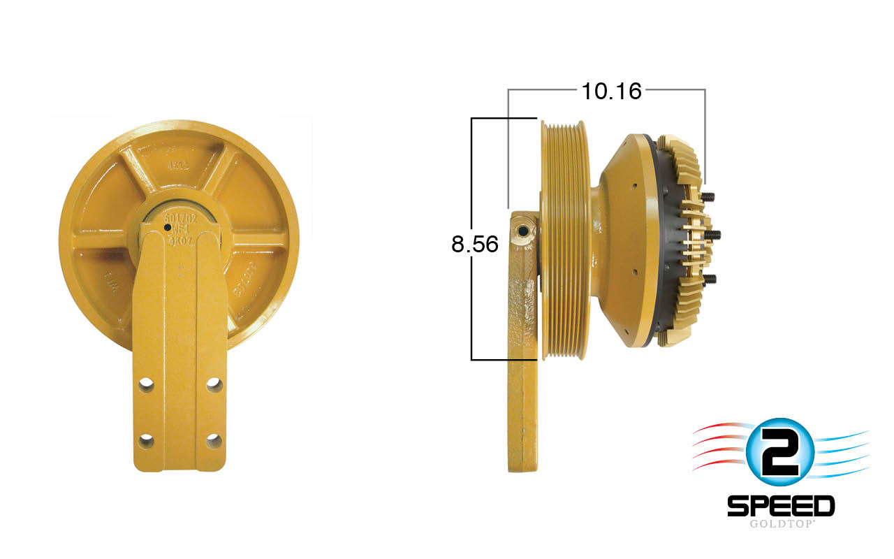 KIT MASTERS 99888-2 Fan Clutch - 36-Month Warranty