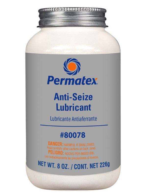 PERMATEX 80078 Anti-Seize: 8oz Brush Top