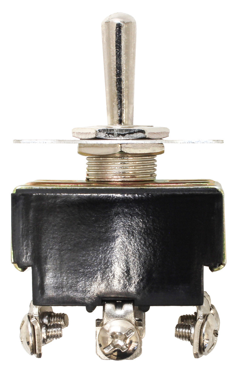 Tectran 19-1021 Toggle Switch - 10A, Chrome