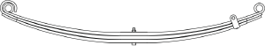 96-884 VOLVO FRONT LEAF SPRING - Sadler Power Train Inc