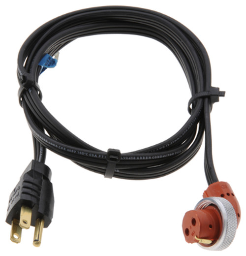 3600015 PWR CORD, 120V 15A SILICONE HTR TERM FOR 860 & 350 PREFIX HTRS, 5' (1.5M) LONG