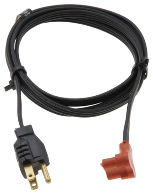 3600022 REPL CORD, 120V W/ RIGHT ANGLED SILICONE PEANUT SHAPED HTR TERM, 1' (305MM) LONG