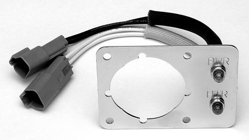 3600060 CHROME REPLACEMENT INDICATIOR LIGHT PLATE, 120V