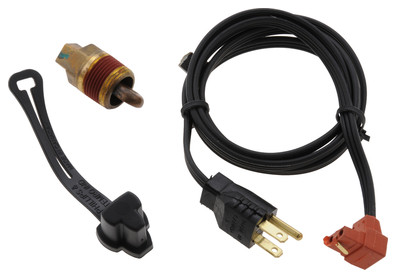 3100002 ENGINE HEATER, 400W 120V, 1/2" NPT, FORD, JAGUAR, MAZDA, BRASS