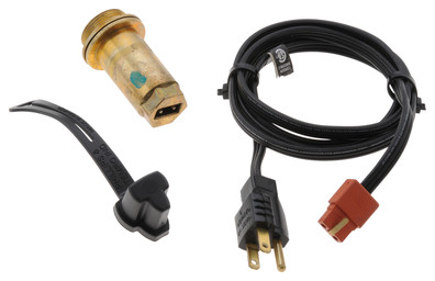 3100107 ENGINE HEATER, 700W, 120V, 30MM, FORD/JAGUAR, BRASS