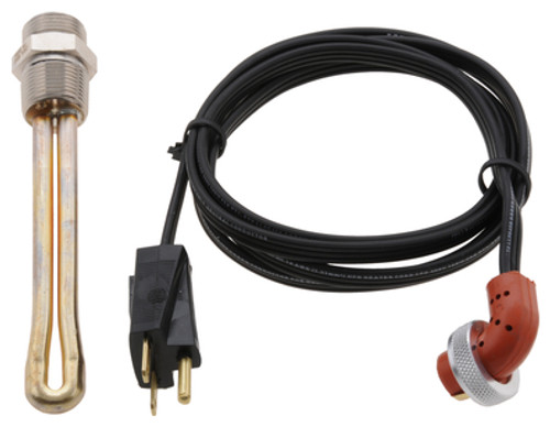 8601054 ENGINE HEATER, 1500W 240V, 3/4" NPT, CATERPILLAR, CUMMINS, MACK