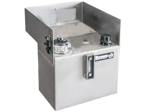 Buyers SMR15VESS - 15 Gallon Stainless Steel Reservoir with Integral Gauges and Filter