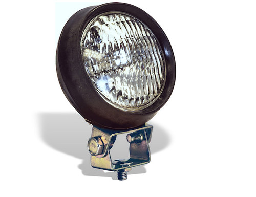 Buyers 1492100 - 5 Inch Round Incandescent Flood Light, IP67 Rated, 35W, 12-24V DC, 5-Year Warranty