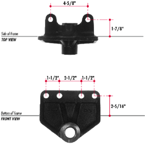 E733-55 IHC SPRING HANGER THREADED