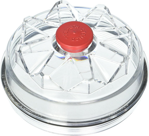 Stemco 340-4975 - Clear Plastic Lexan Hub Cap without Plug