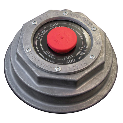 343-4075 HUB CAP WITH PIPE PLUG