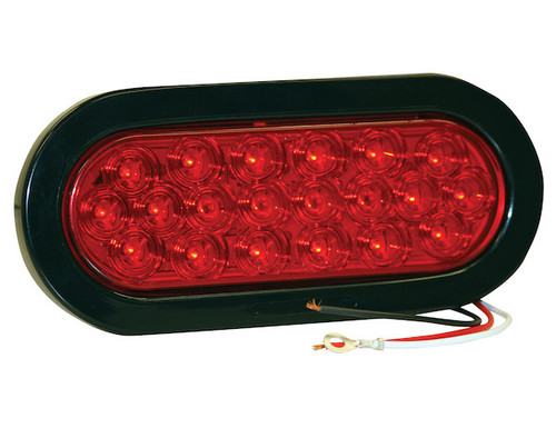 5626520 RED LED OVAL S/T/T LAMP KIT