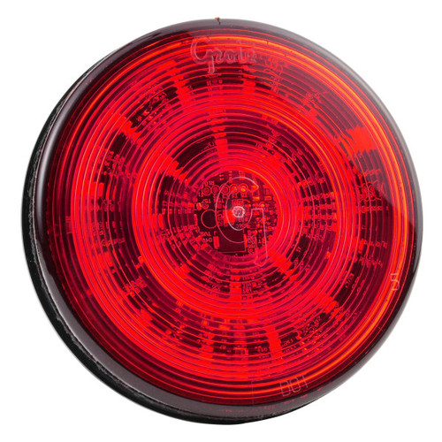 Grote 77352 - 4 Inch Red Light Emitting Diode Strobe Emergency Lighting