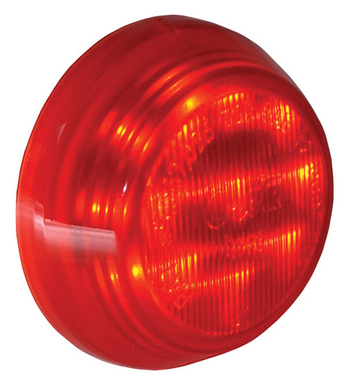 G1092 CLR/MKR LAMP 2.5'' RED HI COUNT LED (9 DIODE)