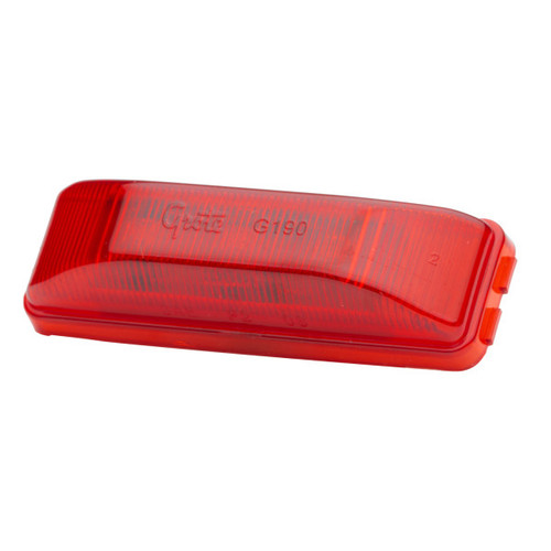 Grote G1902 - Red Hi Count LED Clearance Marker Light with Polycarbonate Lens and Housing