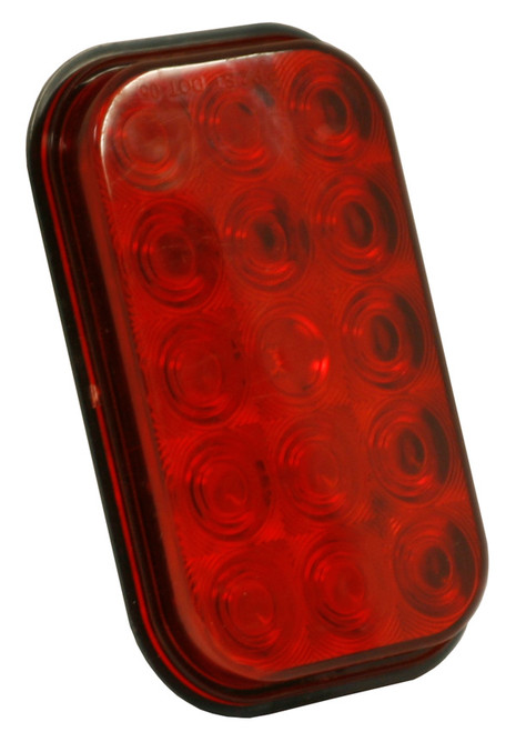 G4502 STT LAMP RED RECTANGULAR HI COUNT LED