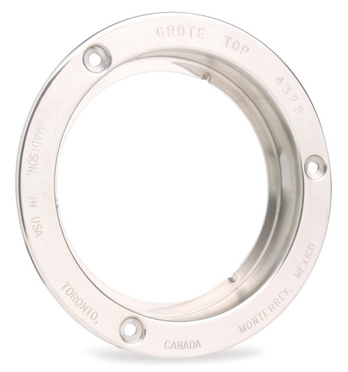 43253 BRACKET 4'' STAINLESS STEEL THEFT-RESISTANT FLANGE