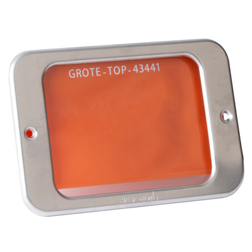 Grote 43424 - Aluminum Permit Holder With Vinyl Pouch And Rustproof Housing