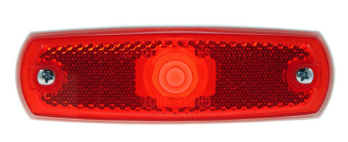 45712 CLR/MKR LAMP RED LOW-PROFILE W/O BEZEL