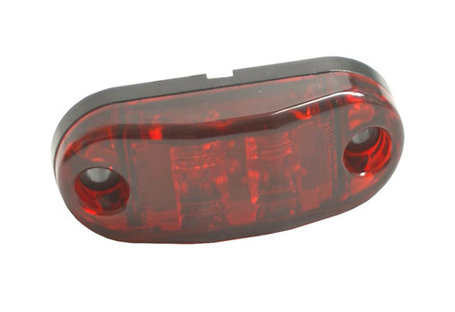 Grote 47012 - Clearance Marker Lamp 2.5 Inch Oval Red Supernova LED