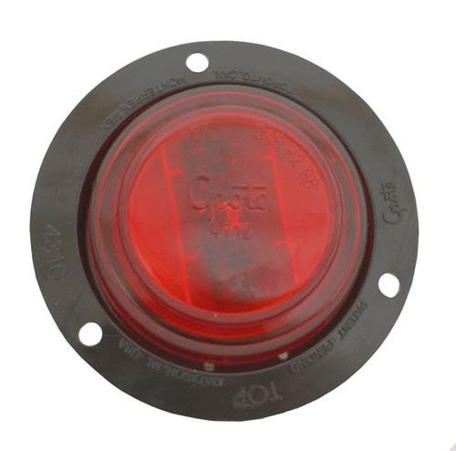 47202 CLR/MKR LAMP 2.5 RED S'NO