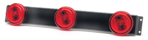 49162 CLR/MKR LAMP 2.5'' RED SUPERNOVA LED 3-LAMP BAR