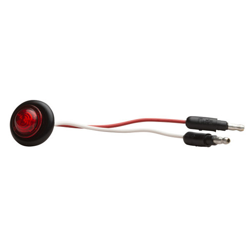 Grote 49322 - Red LED Round MicroNova P2 Clearance Marker Light with Grommet