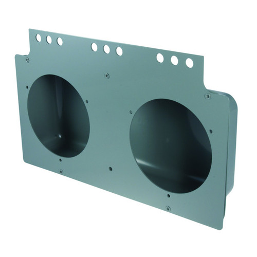 Grote 51090 - Closed Back Steel Mounting Module For 4 Inch Round Lights, Gray