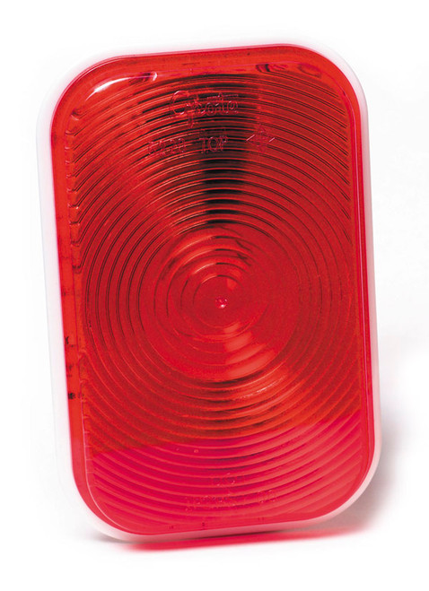 52202 STT LAMP RED SEALED RECTANGULAR