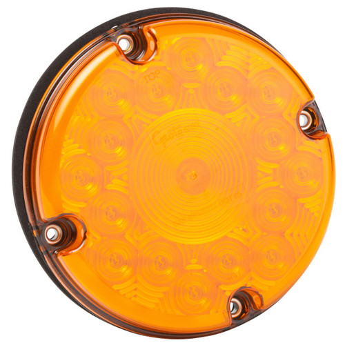 Grote 55993 - 7 Inch Amber Led Turn Signal Light, Polycarbonate Housing