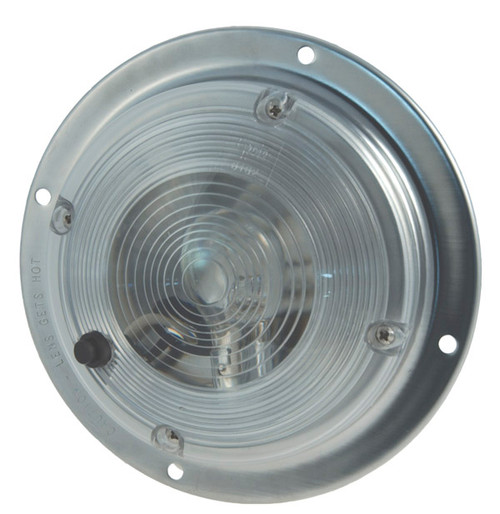 61821 DOME/INTERIOR LAMP CLEAR 6'' WITH SWITCH