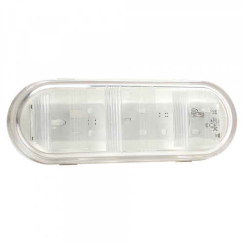 GROTE 62381 Backup Lamp - White, Rectangular