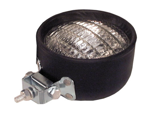 80360-3 PAR 36 5 IN. ROUND INCANDESCENT WORK LIGHT, BLACK, 1 BULB, STRIPPED END, 12V, BULK