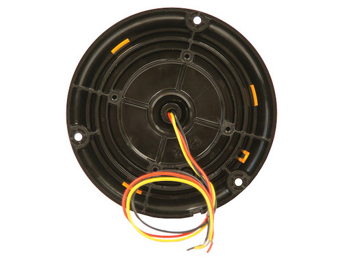 Buyers SL685ALP - 6.5 Inch Class 1 Amber LED Strobe Beacon with Permanent Mount - 15 Flash Patterns, SAE J845 Rated