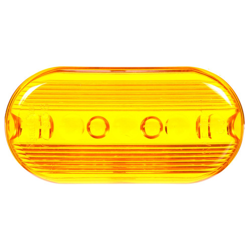 9093A SIGNAL-STAT, OVAL, YELLOW, ACRYLIC, REPLACEMENT LENS FOR M/C LIGHTS (1258, 1259A, 1262), SNAP-FIT