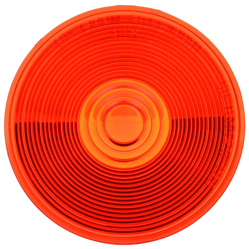 99007R ROUND, RED, ACRYLIC, REPLACEMENT LENS FOR FRONT, REAR LIGHTING (80302R), MOST 4" LIGHTS, SNAP-FIT