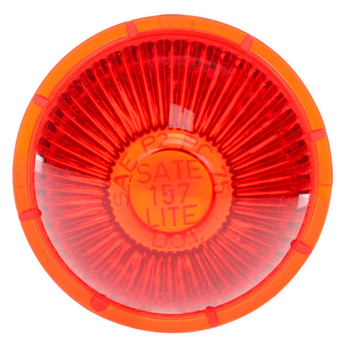 99039R BEEHIVE, RED, ACRYLIC, REPLACEMENT LENS FOR 26322, 26740, 26741, DO-RAY LIGHTS, SIGNAL-STAT (9004 SERIES), SNAP-FIT