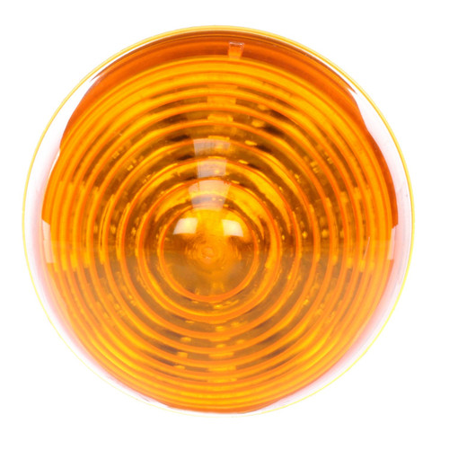 10276Y 10 SERIES, LED, YELLOW BEEHIVE, 8 DIODE, MARKER CLEARANCE LIGHT, P2, PL-10, 12V