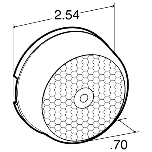 10525R MODEL 10 W/ REFLEX GROMMET M