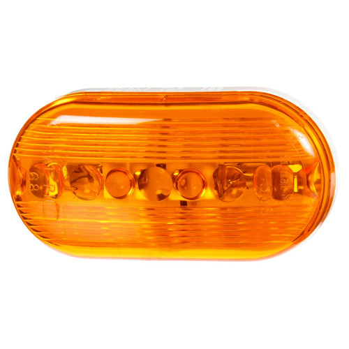 1259A SIGNAL-STAT, INCANDESCENT, YELLOW RECTANGULAR, 2 BULB, MARKER CLEARANCE LIGHT, P2, BRACKET MOUNT, HARDWIRED, STRIPPED END, 12V