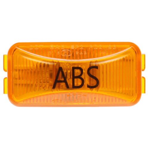 Truck-Lite 15203Y - 15 Series Abs Incandescent Yellow Rectangular Single Bulb Marker Clearance Light, Pc2, Pl-10, 12V