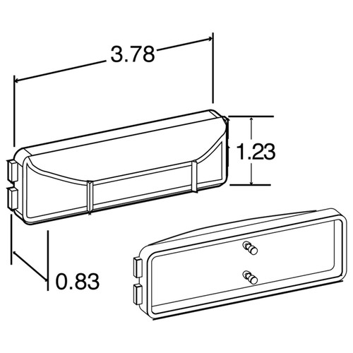 19020Y LED MODEL 19 COMBINATION LAM