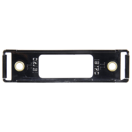 Truck-Lite 19748 - 19 Series Open Back Bracket Mount, Rectangular Lights, Chrome ABS, Two Screw Mounting