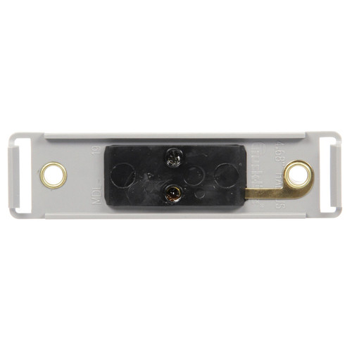 Truck-Lite 19750 - 19 Series Radius Base Mount, Rectangular Light, Gray Polycarbonate, 2 Screw Bracket