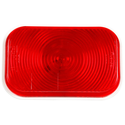 45207R 45 SERIES, CHMSL PRODUCTS, INCANDESCENT, HIGH MOUNTED STOP LIGHT, 1 BULB, RECTANGULAR RED POLYCARBONATE, PL-3, 12V