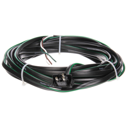 50266 50 SERIES, 1 PLUG, RH SIDE, 451.5 IN. TURN/TAIL HARNESS, 14 GAUGE, RIGHT ANGLE PL-3, RING TERMINAL