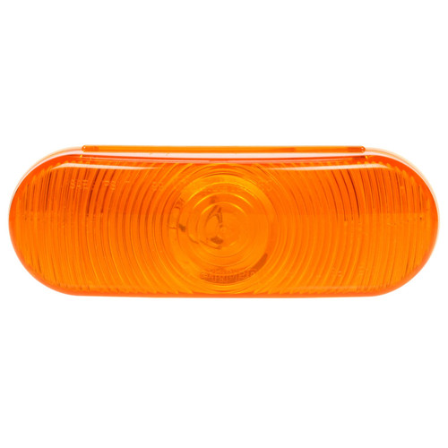 Truck-Lite 60283Y - 60 Economy Incandescent Yellow Oval Front Park Turn Signal Light, 12V, PL-3