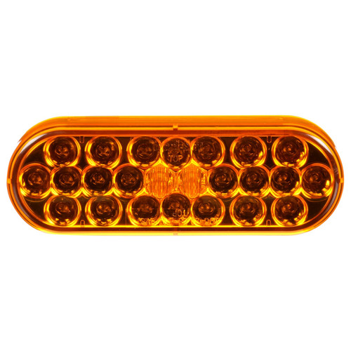 6050A AMBER LED MODEL 60 SHOW OVAL